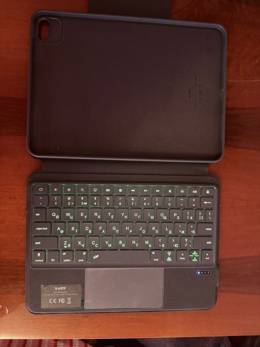 Клавіатура-чохол LAUD Bluetooth з трекпадом для планшета 10–11”+стилус