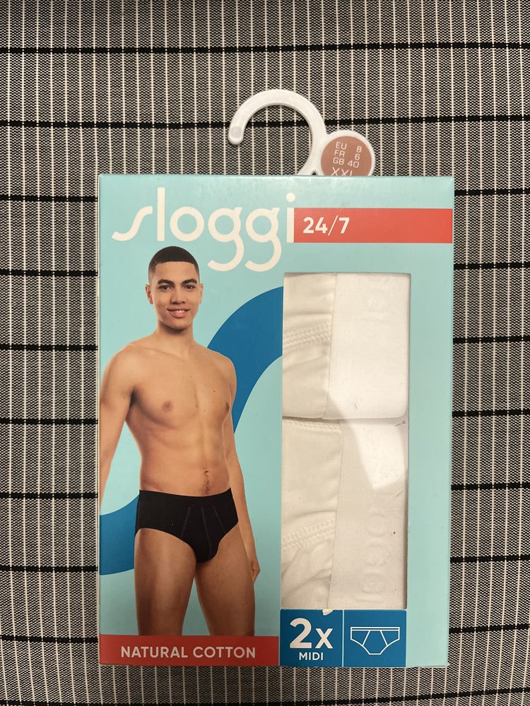 Męskie majtki Sloggy, dwupak 2 sztuki XXL