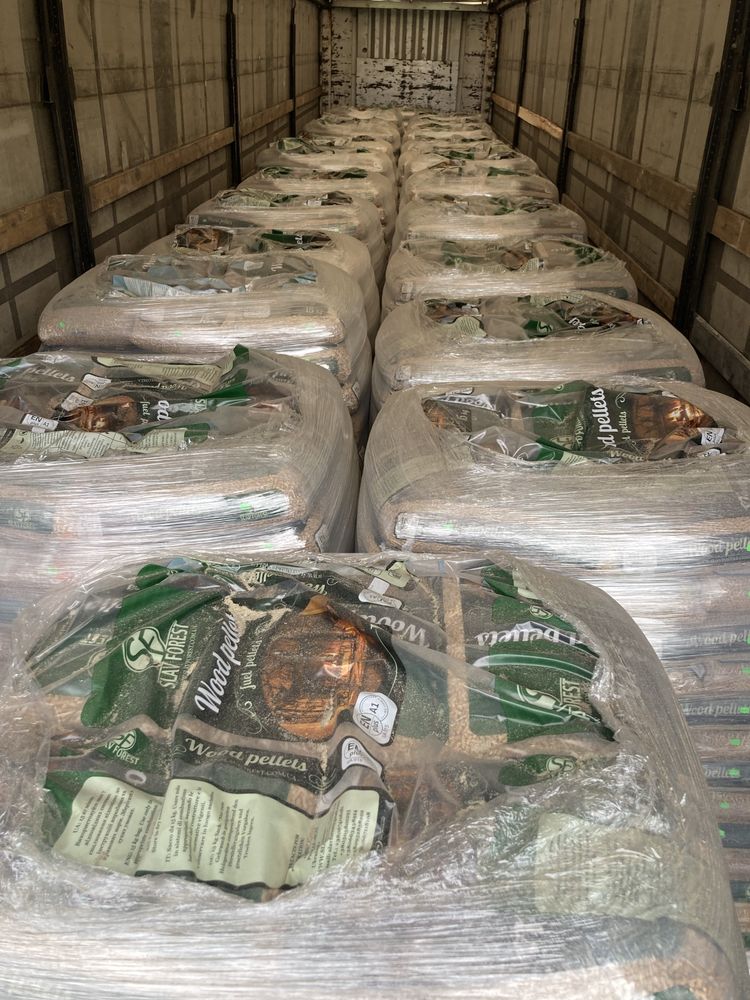 Pellet drzewny Slav Forest A1 ENplus  paleta 975kg Darmowa dostawa1