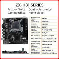 Нова материнська плата Intel H81 socket 1150