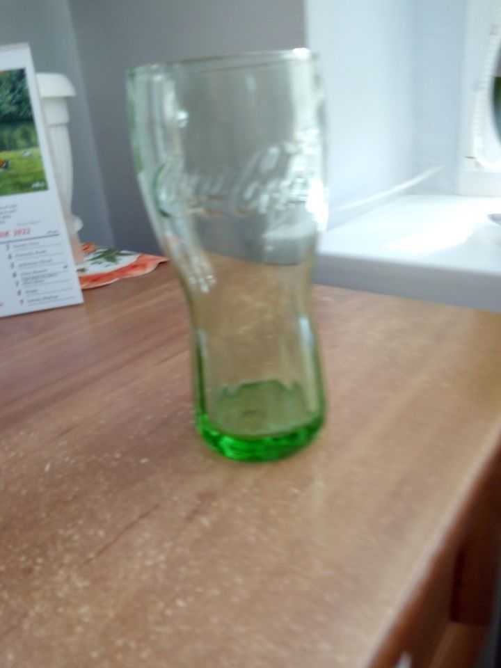 Szklanka kolekcjonerska Coca Cola -zielona