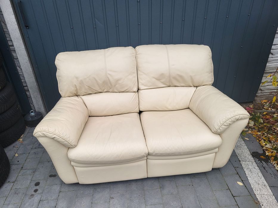 Kanapa skórzana leniuch