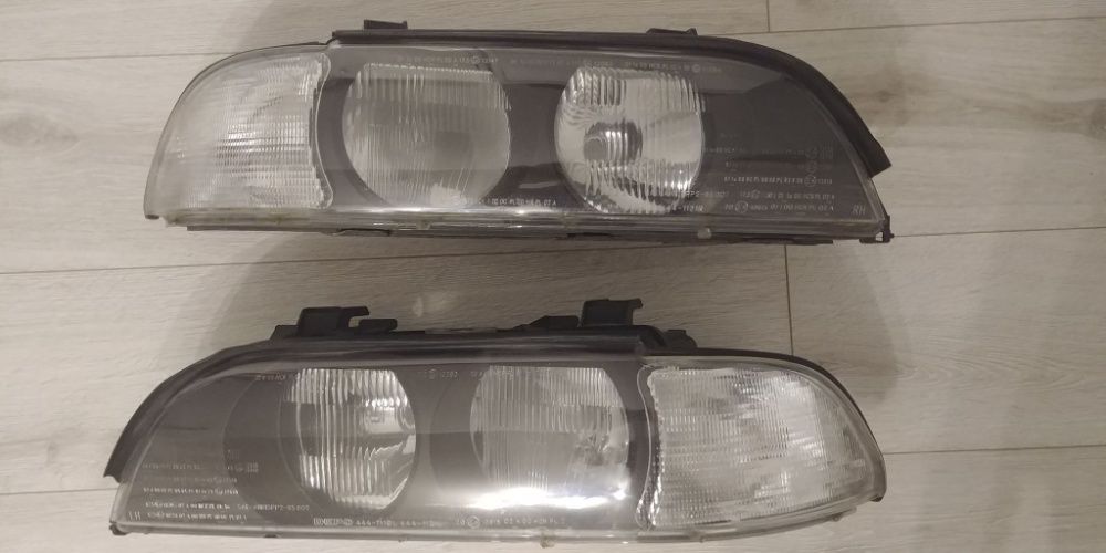 Reflektory/lampy przednie BMW e39 przedlift komplet