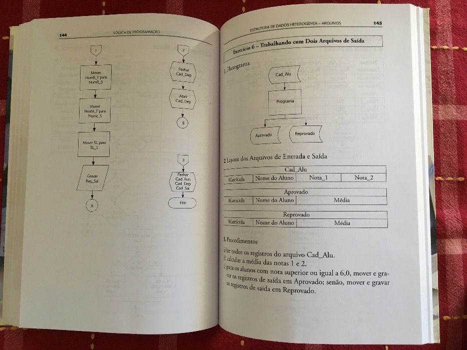 Vendo livro sobe lógica de programação como novo