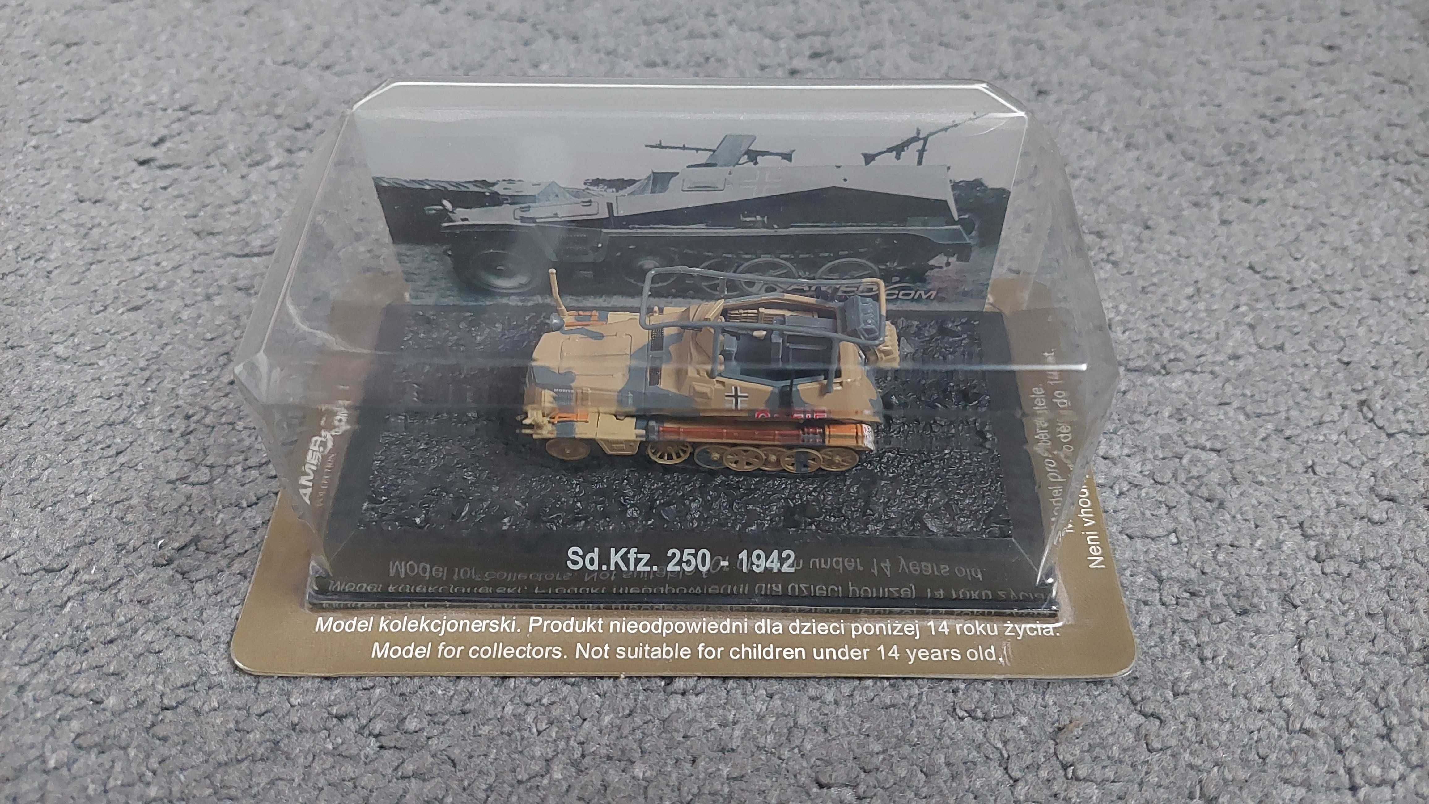 Model kolekcjonerski Sd.Kfz. 250 GREIF - 1942 AMERCOM