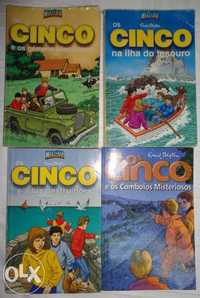 Livros: Os Cinco de Enid Blyton