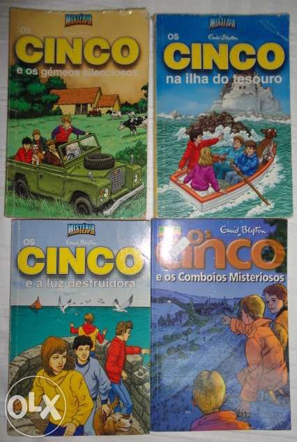 Livros: Os Cinco de Enid Blyton