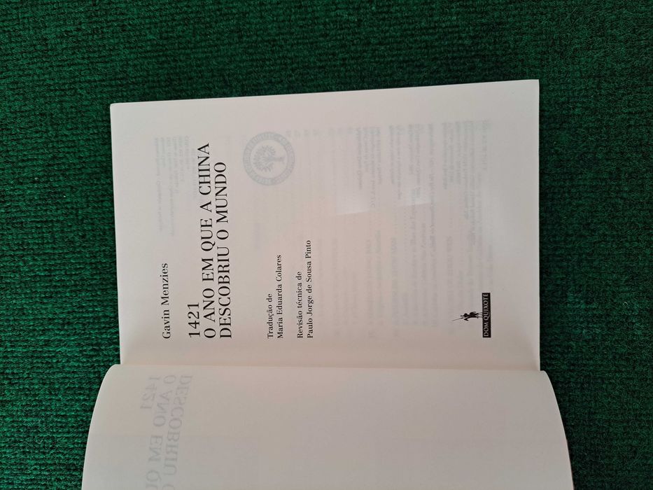 1421 O ano em que a China descobriu o Mundo - Gavin Menzies