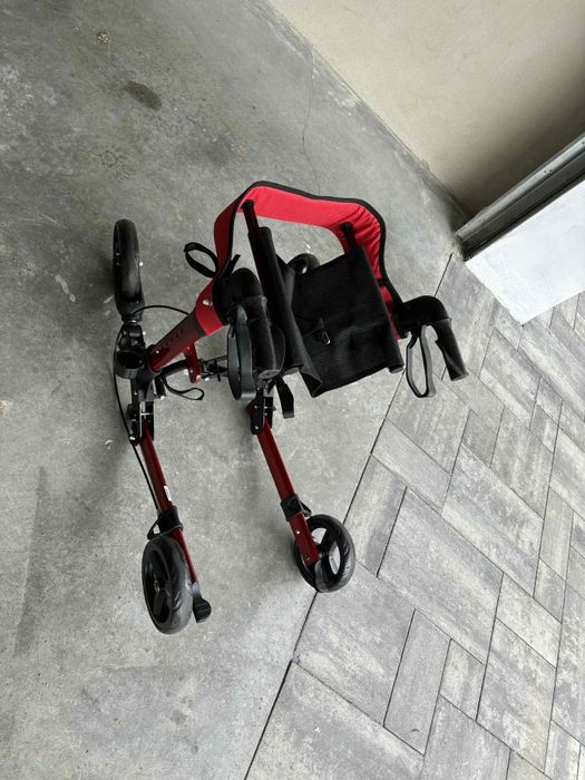 Arebos  aluminiowy składany lekki pomocnik do chodzenia Balkonik