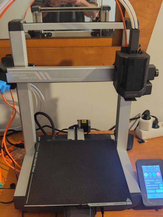 IMPRESSORA 3D - Anycubic Kobra 3 V2 + ACE Pro