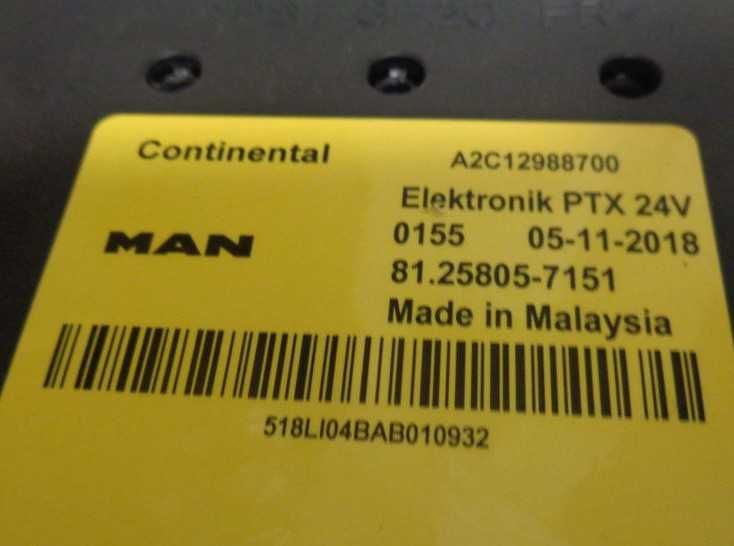 Sterownik PTM PTX MAN TGX TGL  2018r.