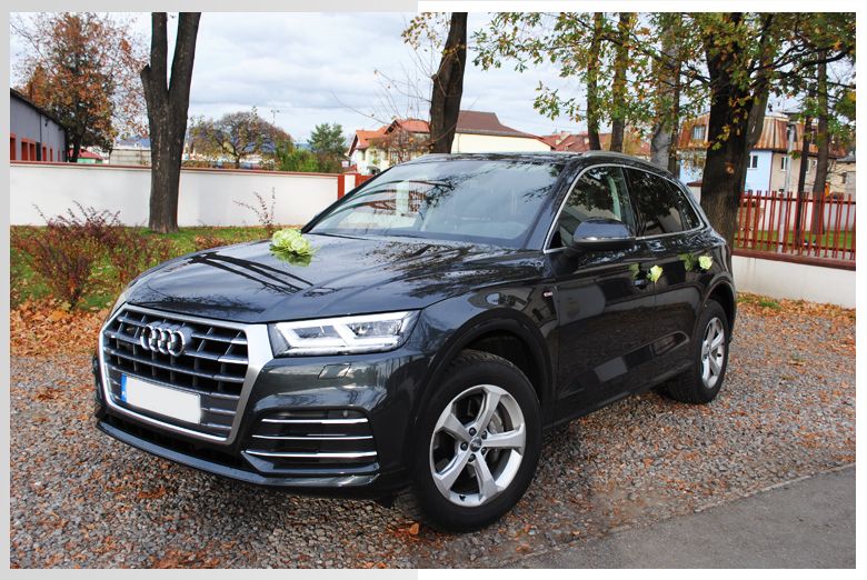 Auto do ślubu, Auto na wesele, Nowe Audi Q5 do ślubu! Żywiec okolice