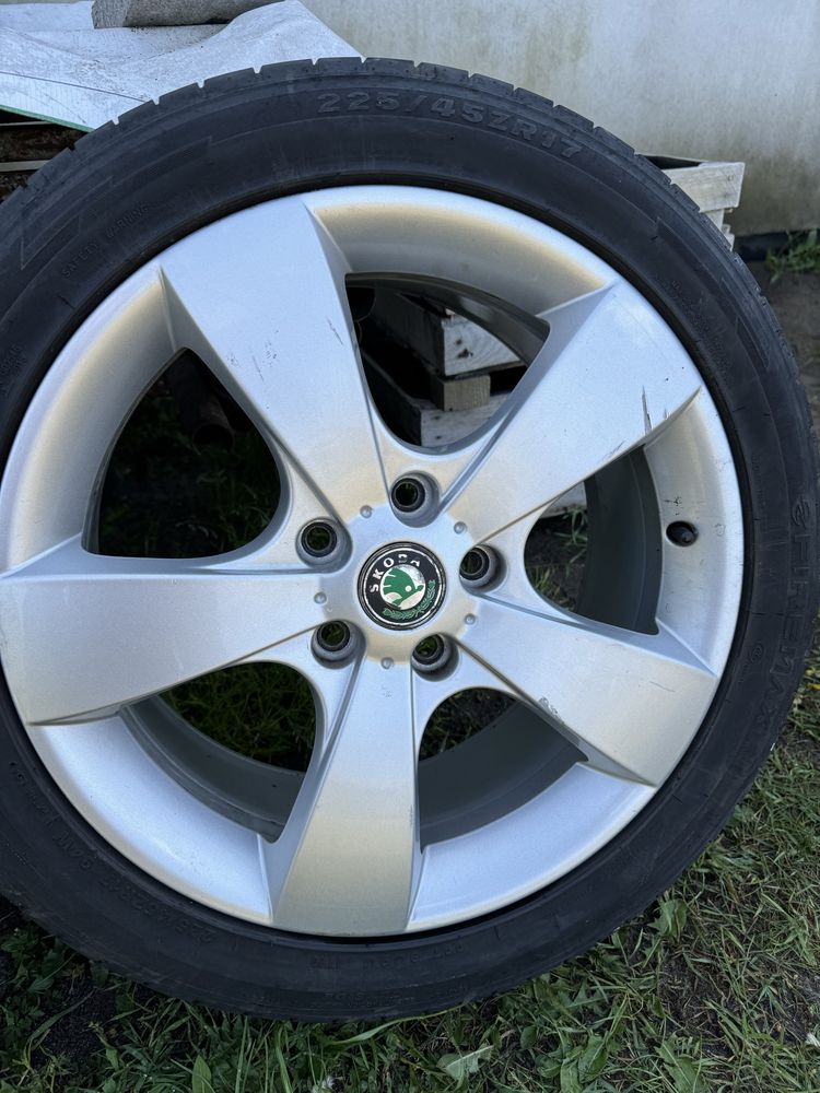 Alufelgi Skoda Oryginalne r17 5x112