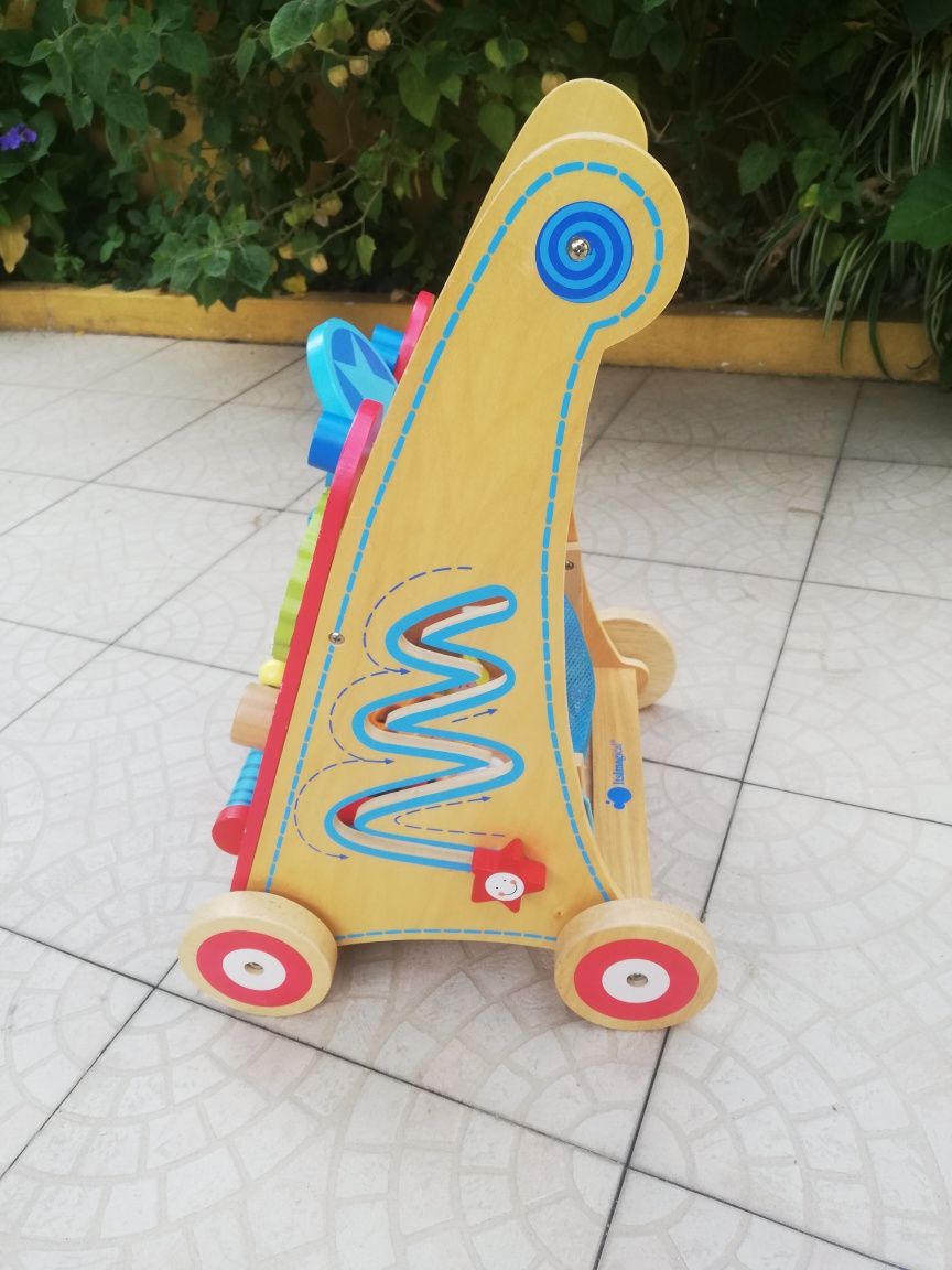 Carro em madeira de criança ItsMagical