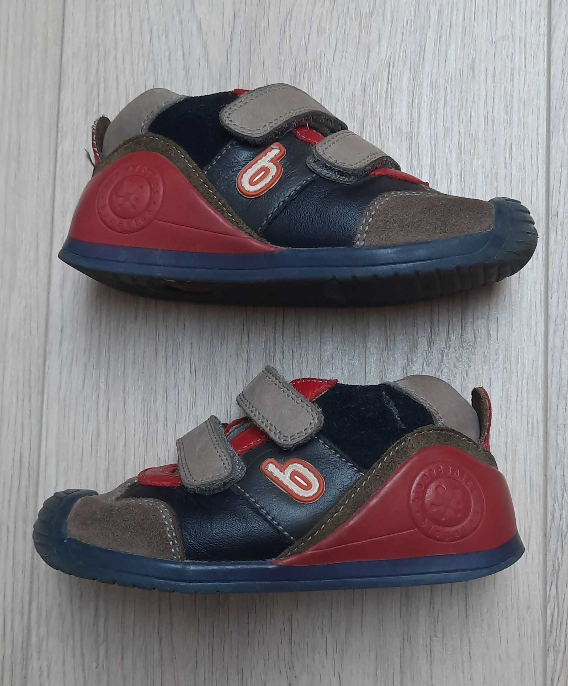 Buty/ trzewiki skórzane przejściowe na jesień Biomecanics roz 24