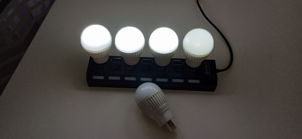 Conjunto de lâmpada USB