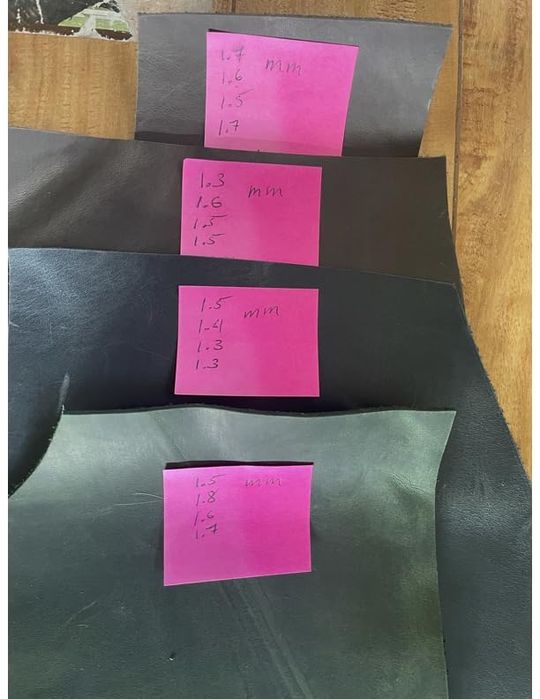 Куски, обрізки шкіри 1,3-2мм