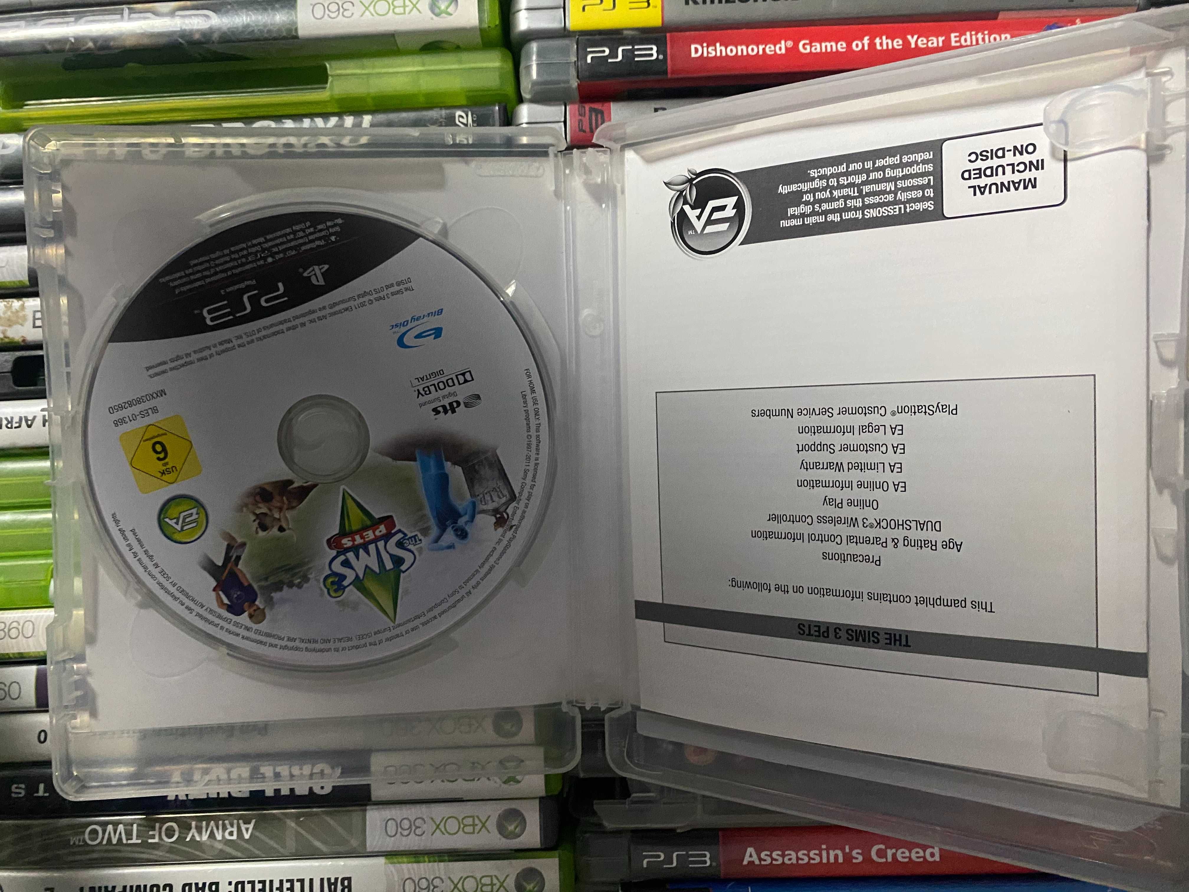 Sims 3 Psy i Koty PL PS3