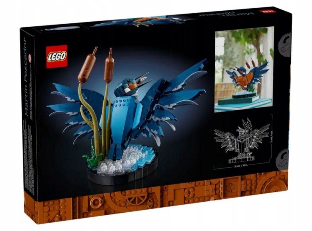 Klocki LEGO Icons 10331 Zimorodek 18+ (Elementy: 834)