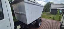 Aluminiowa zabudowa śmieciarki isuzu iveco sprinter 3.5t