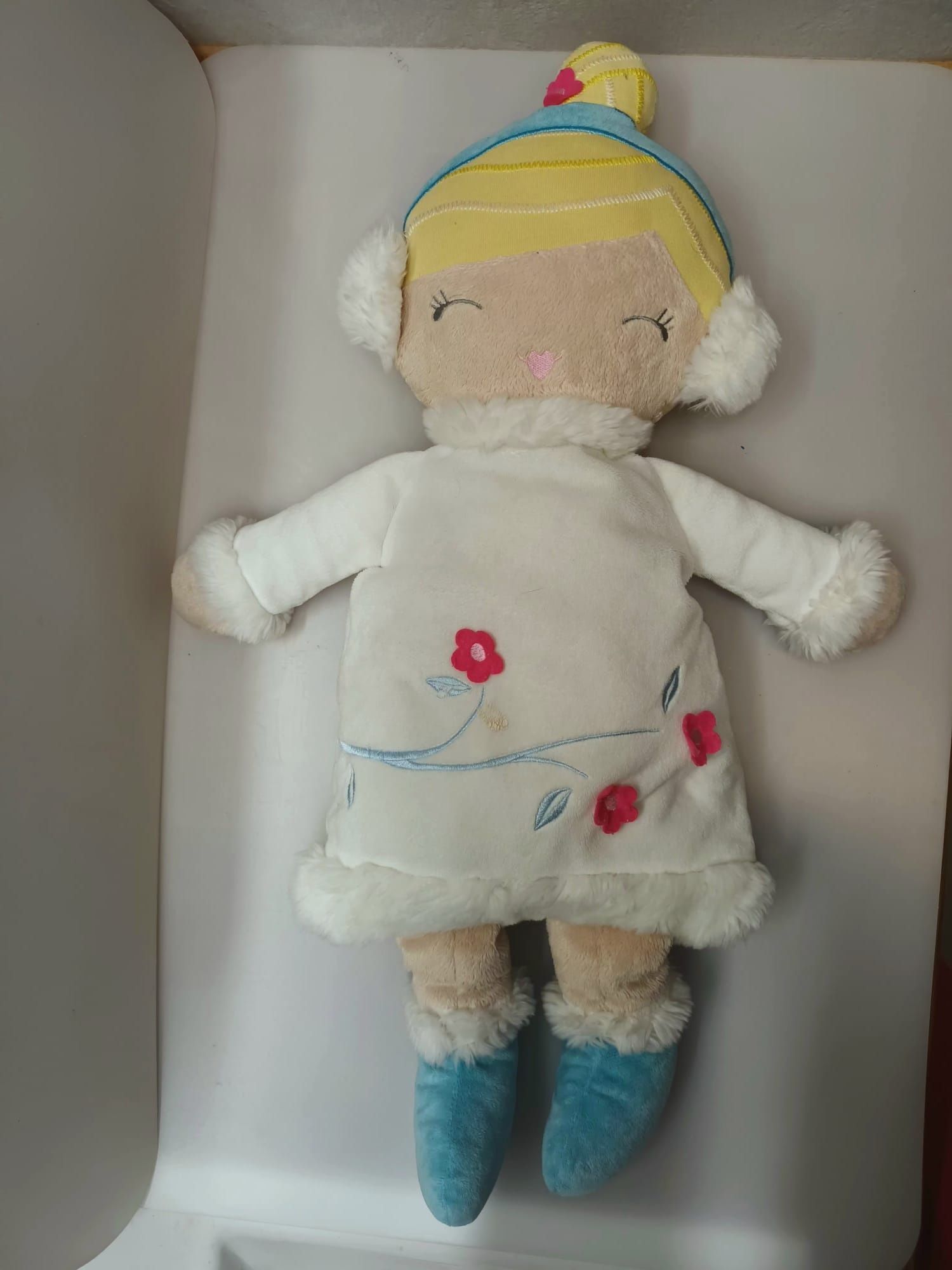Duża pluszowa lalka lala 60cm etui na termofor CUTE flush doll ciepła