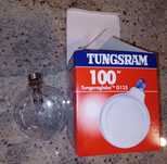 Żarówka tradycyjna Tungsram Tungsraglobe 100W G125 E27