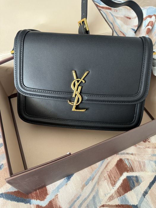 Сумка в стилі YSL Yves Saint Laurent Solferino Black
