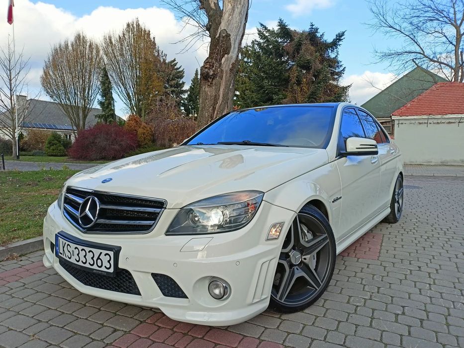 Mercedes-Benz Klasa C Mercedes Benz C63 AMG W204 V8 Aso Oryginał H&R H/K doinwestowany