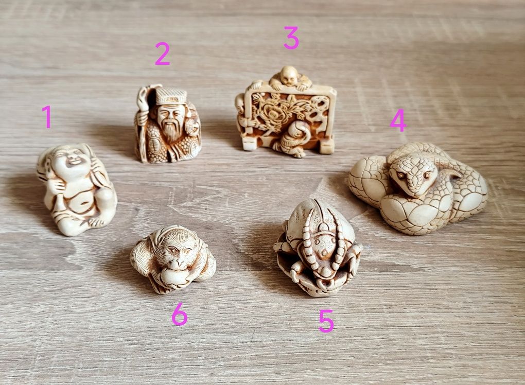 Нэцкэ из гипса коллекция