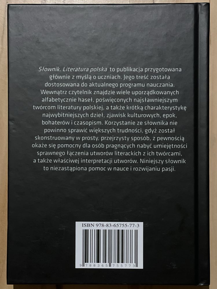 „Słownik. Literatura polska”