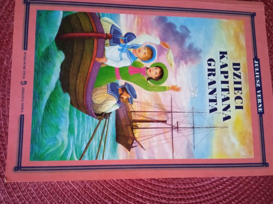 Książka Juliusz Verne Dzieci kapitana Granta