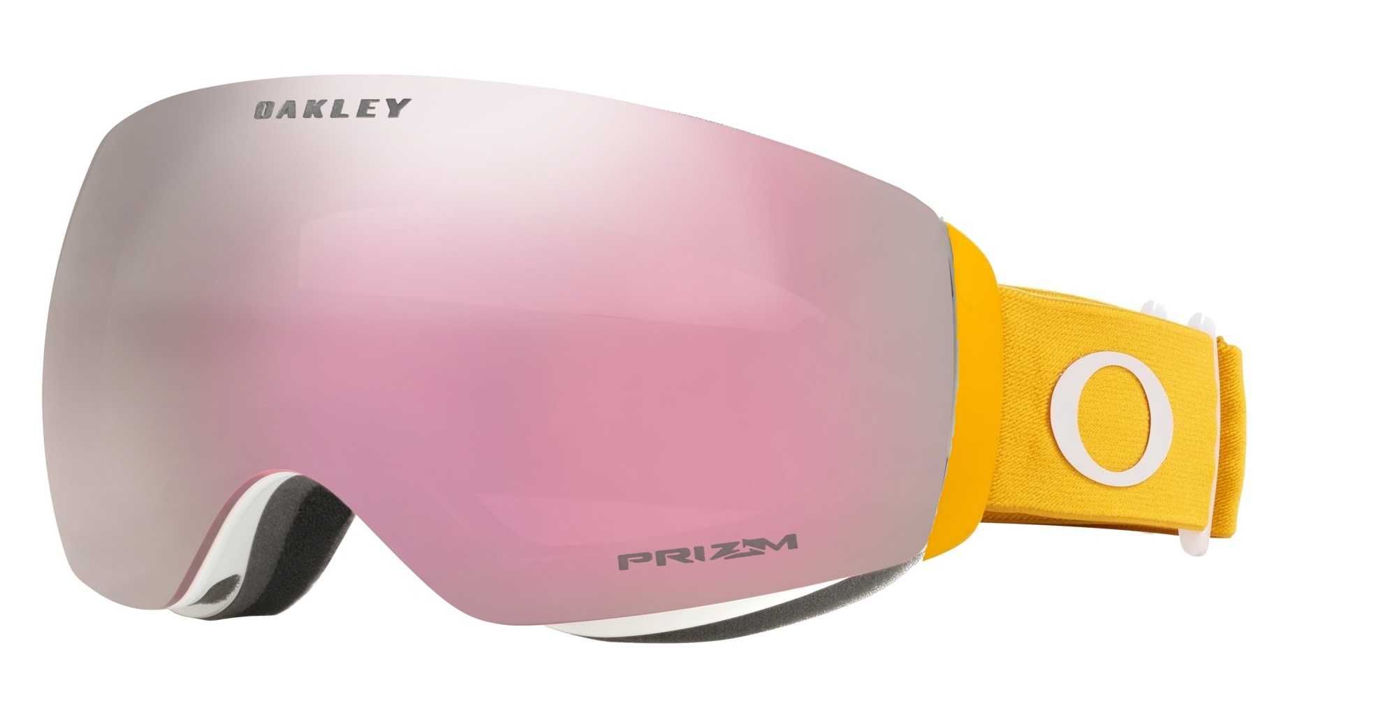 Gogle Oakley CUSTOM Flight Deck M XM Gold PRIZM Sapphire S1 clear rose