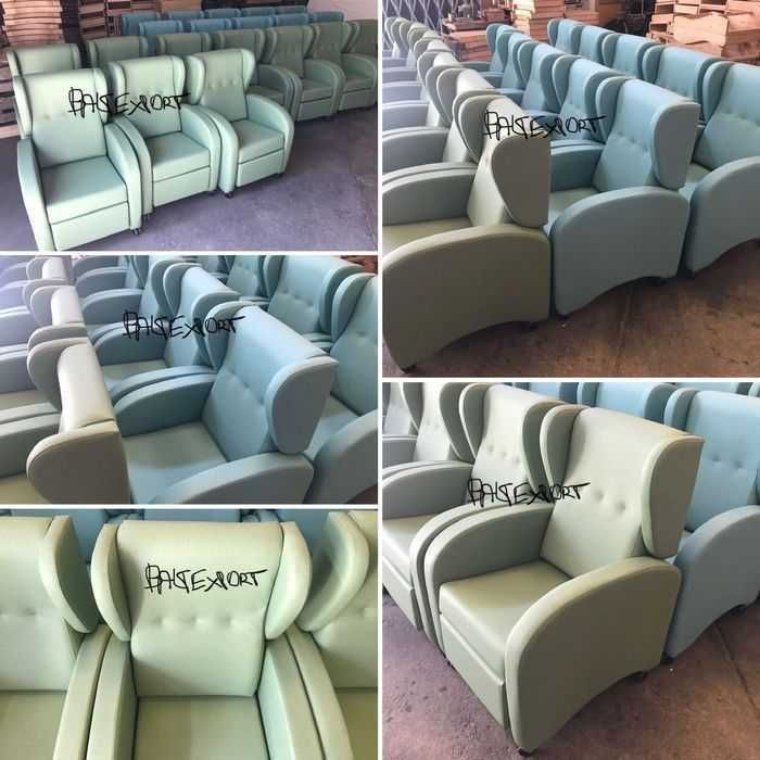 Poltrona Manual Relax Reclinável c/Basculação Assento e Travão Orelhas