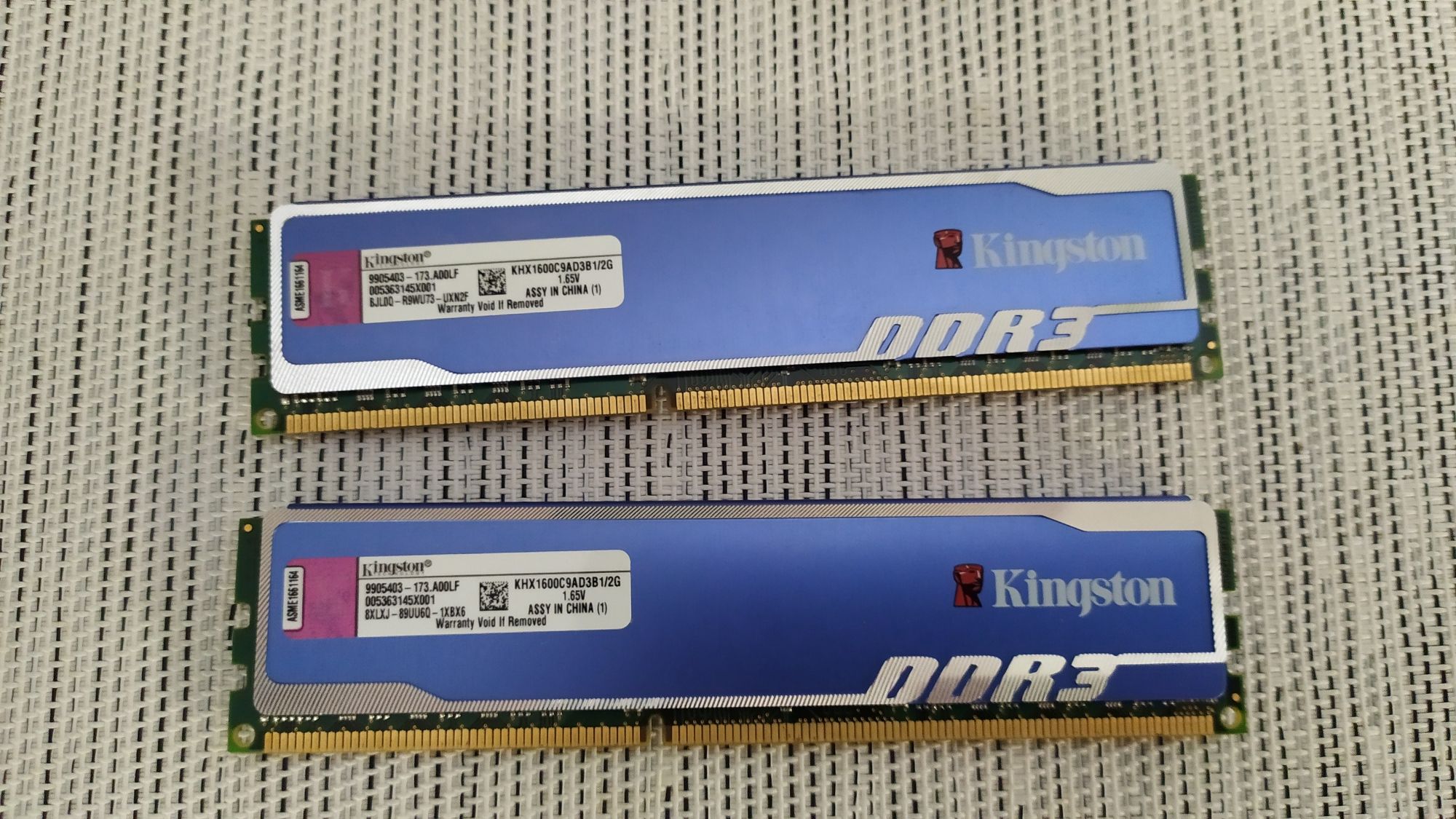 Kingston DDR3 оперативка