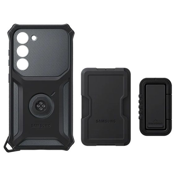 Oryginalne Etui Samsung do Galaxy S23 Plus,Rugged Gadget Case, Czarne