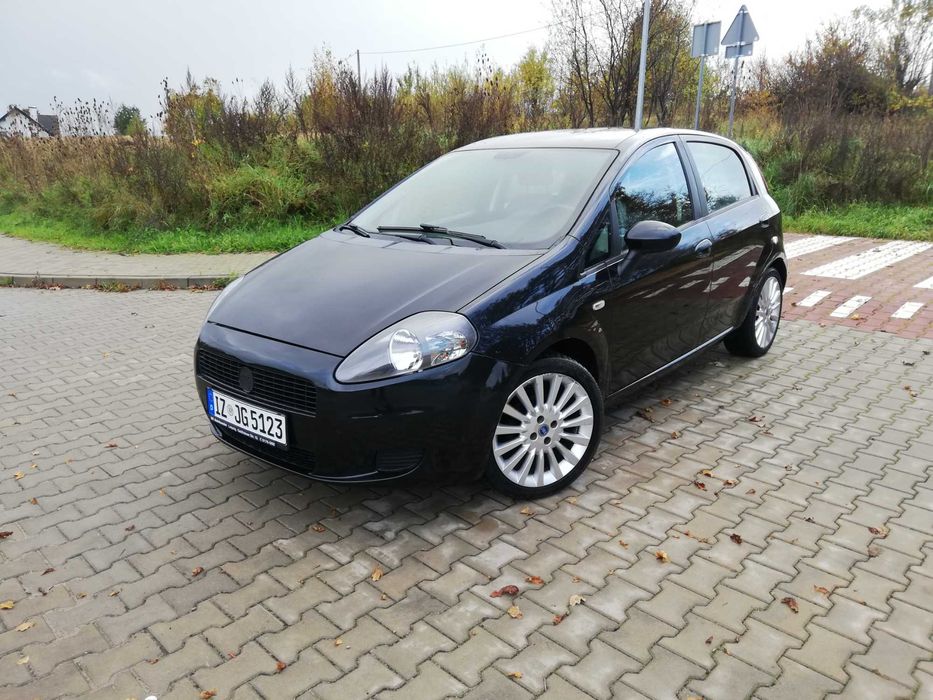 Fiat Grande Punto LIFT z Niemiec 5 Drzwi 2009r Klima Zadbany