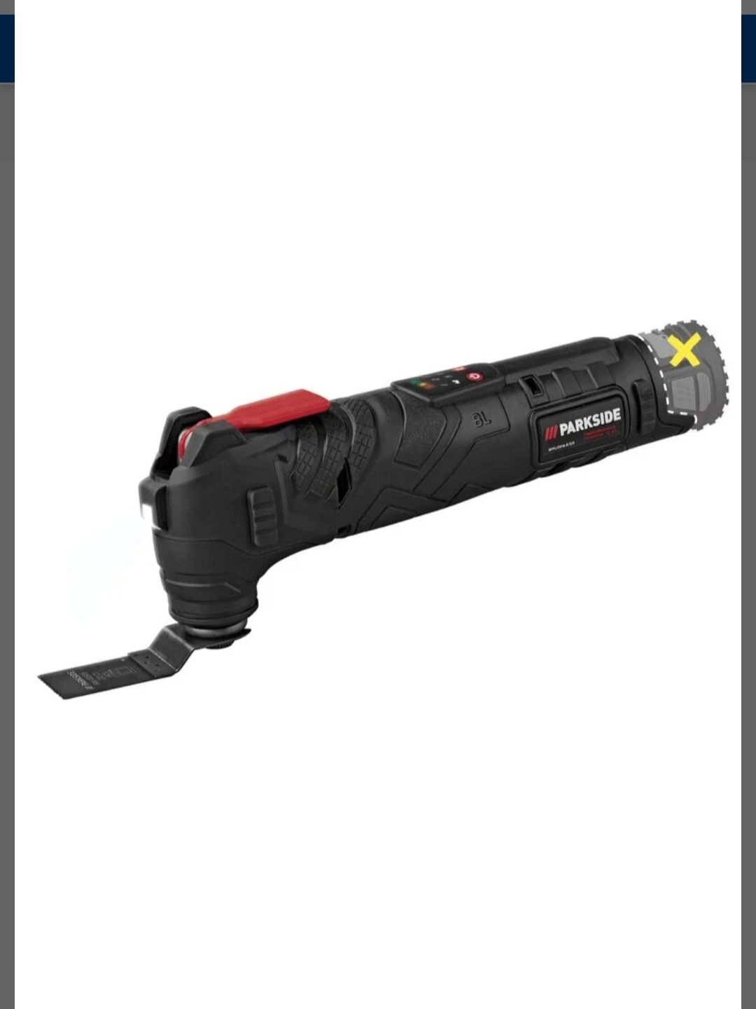 Multiferramenta recarregável de 12 V parkside performance