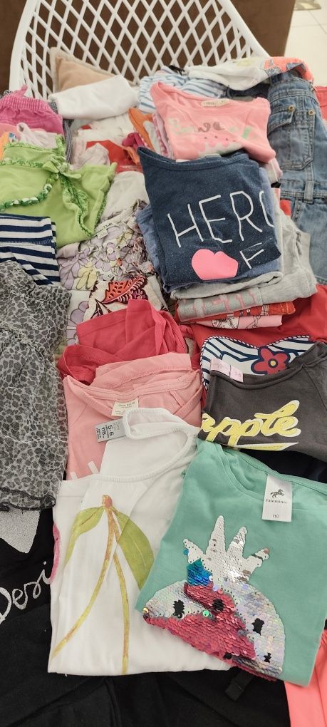 Lote de roupa menina - 5-6 anos (primavera/verão)