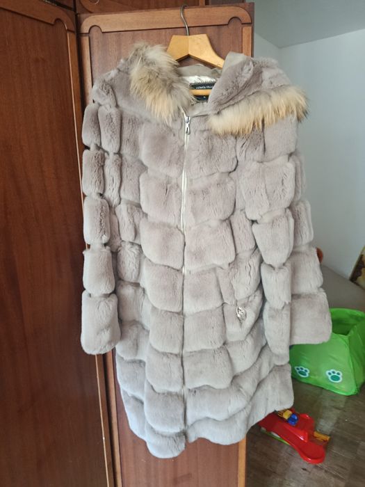 Шуба натуральна овчина світла оригінал Турція