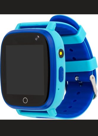 Дитячий смарт-годинник AmiGo GO001 Camera+LED Blue
