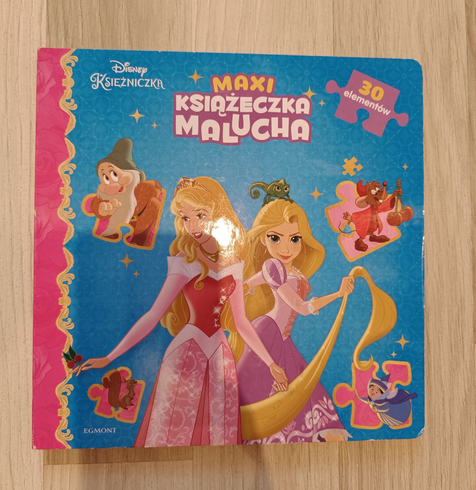 Książeczka malucha Disney Księżniczki puzzle