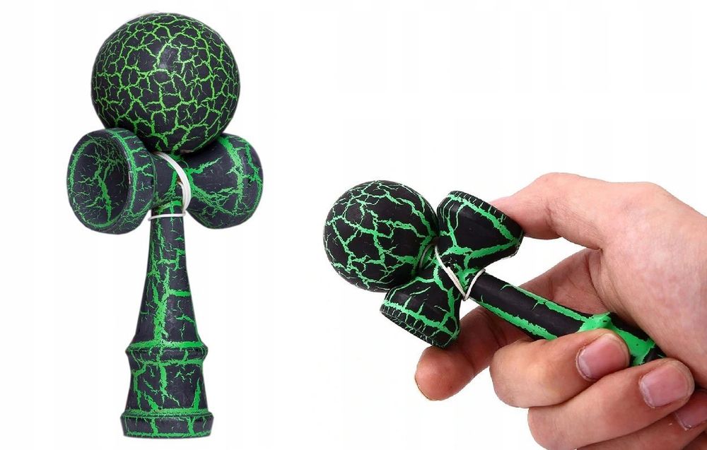 kendama japońska gra zręcznościowa drewniana