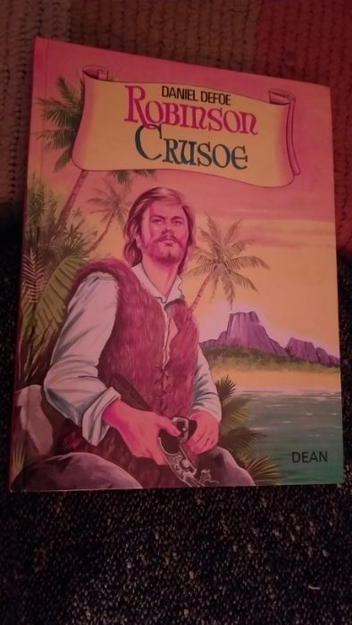 Robinson Crusoe ksiazka do NAUKI j.ang w j.ang,poziom B1