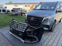 Бампер передній рестайлинг з 2024р. V-class ексклюзив Vito Metris W447