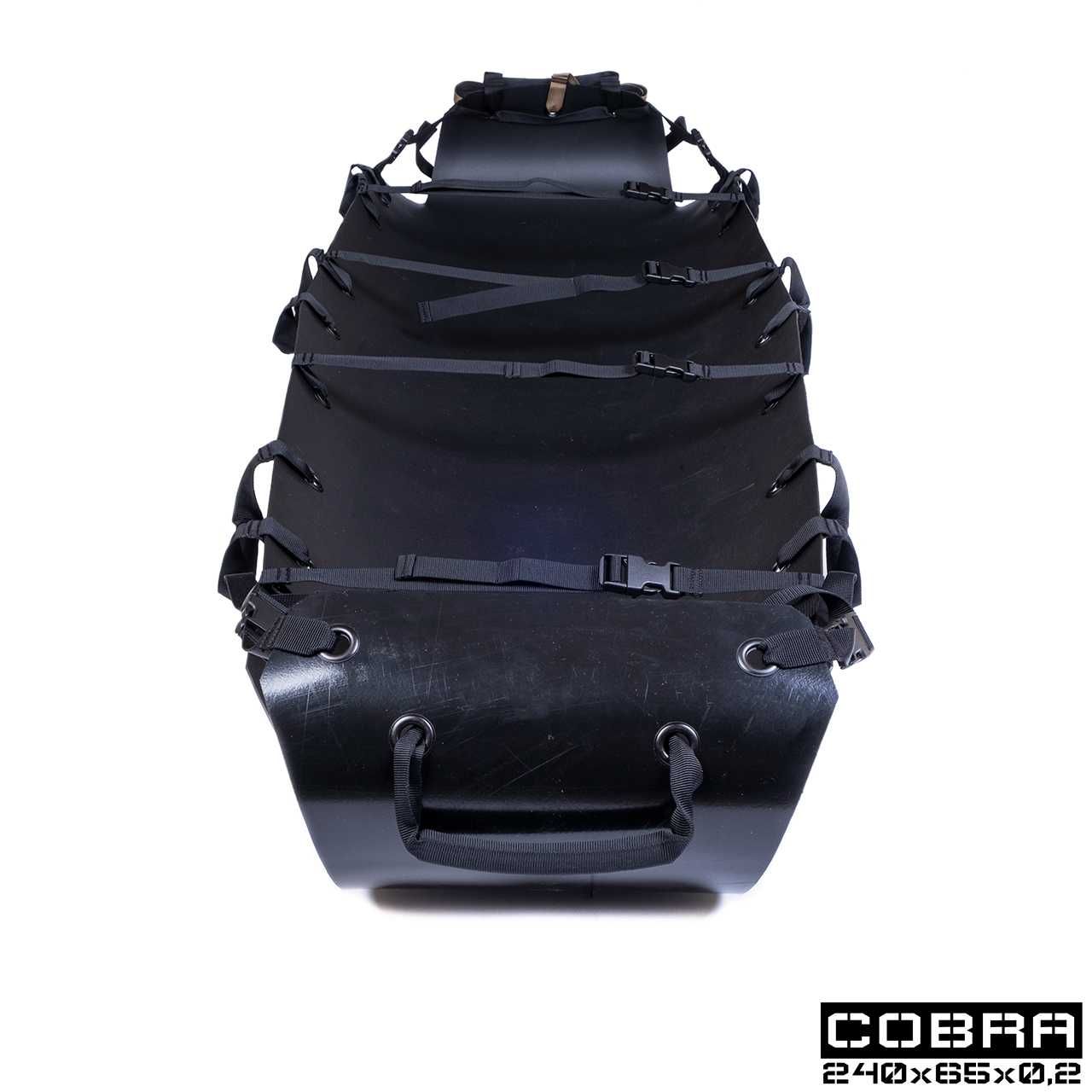 Евакуаційні пластикові ноші волокуші COBRA M (65см х 240см)