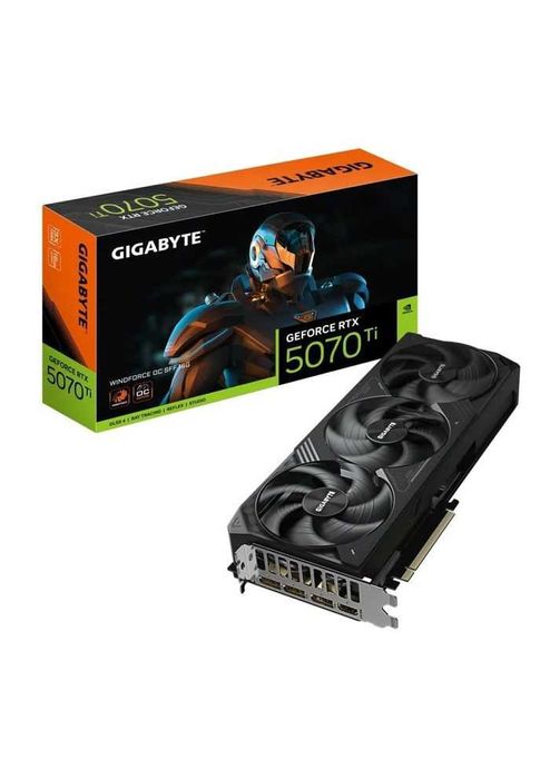 Відеокарта Gigabyte RTX 5070 Ti WINDFORCE OC 16GB (GV-N507TWF3OC-16GD)