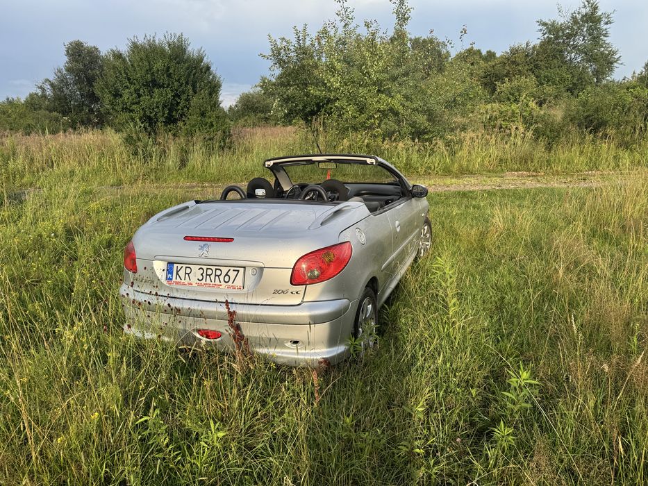 Prugeot 206cc kabriolet cabrio lift zamiana
