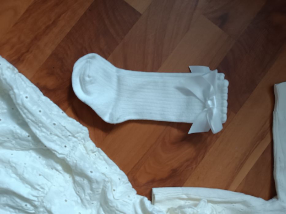 Komplet na chrzest lub inną okoliczność H&M rozmiar 74