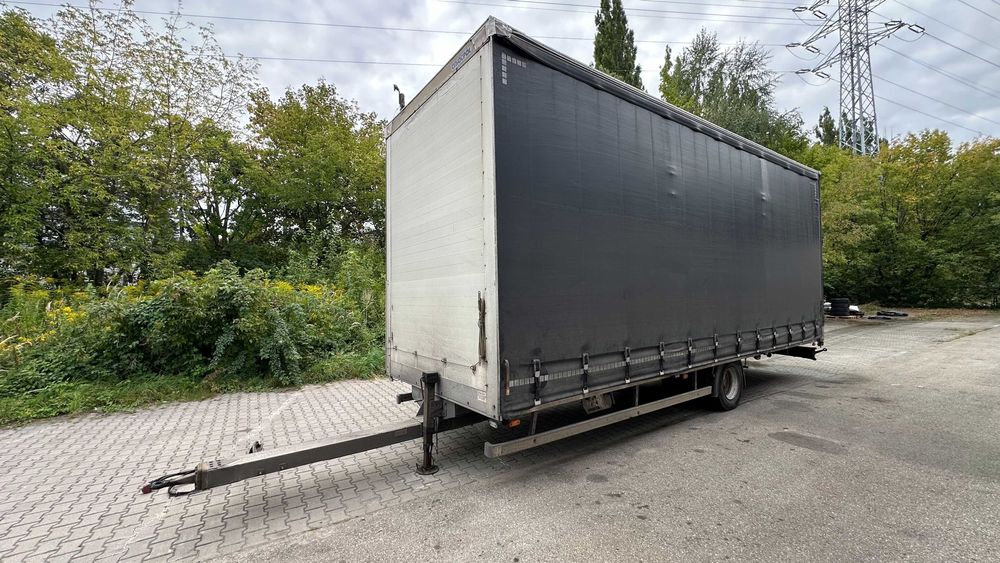 Przyczepa Ciężarowa GNIOTPOL G4080 zaczep fi40 ALUMINIOWA PODŁOGA