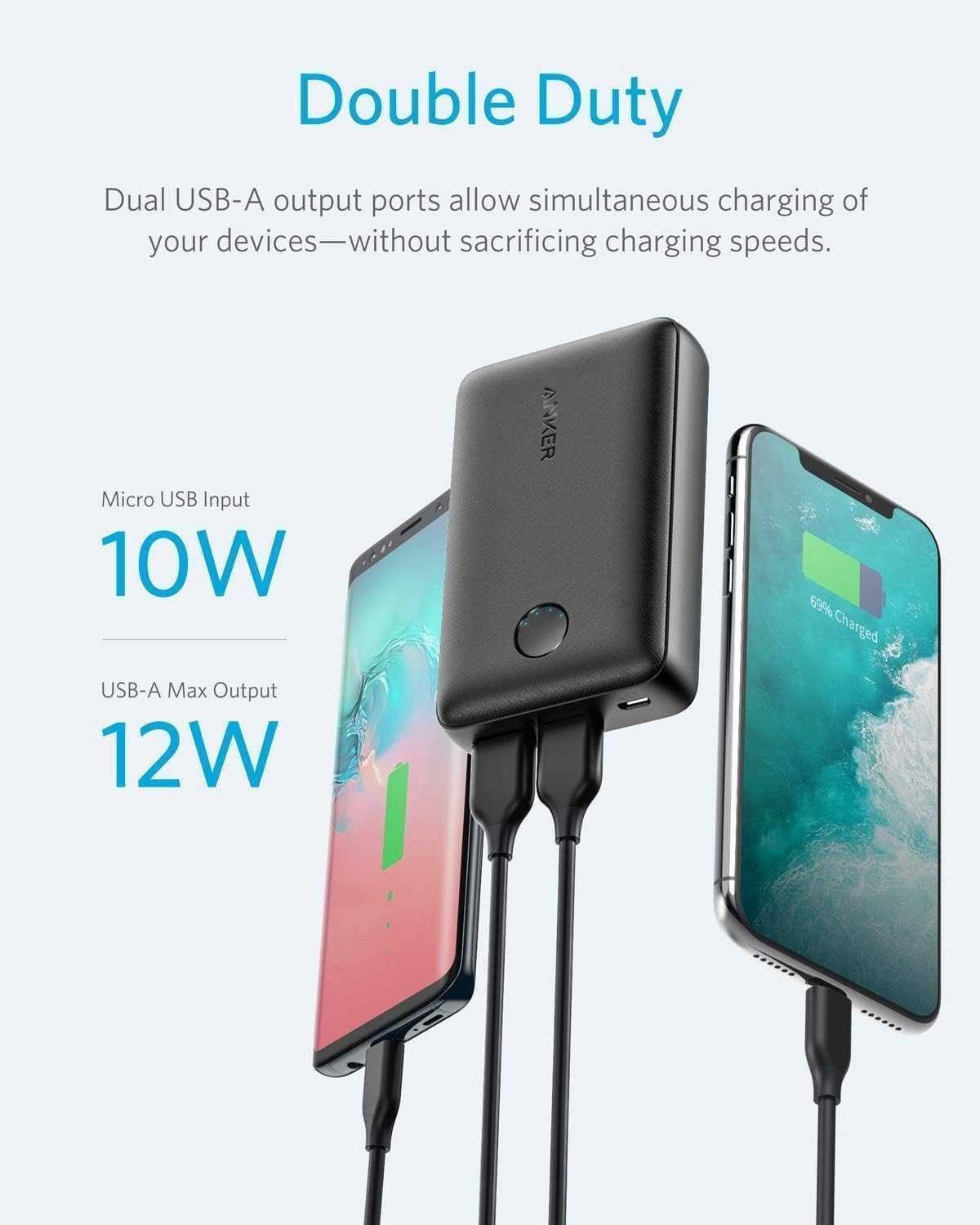 Повербанк Powerbank Anker (A1223) PowerCore Select 10000mAh 12W output